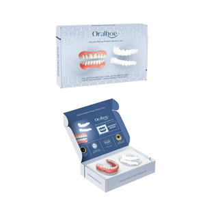 Accessoires de blanchiment dentaire RJ Brand : Facettes dentaires en silicone <span class=keywords><strong>naturel</strong></span> à clipser, non toxiques, pour usage domestique, pour hommes et femmes - Product Image 1