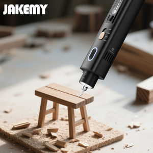 Taglierina Ultrasonica Portatile JAKEMY 35W 40kHz con Lama a 30 Punte per Legno/Cartone/Fai-da-Te, DC 12V/15V, Qualità Professionale - Product Image 3