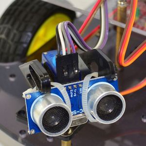 4WD ультразвуковой умный робот автомобильный комплект шасси для <span class=keywords><strong>Arduino</strong></span> & DIY электронных проектов - Product Image 4