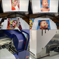 Imprimante numérique DTF Plaquettes Impresoras DTF De 220 Vol A3 Tabloide DTF Printer Con Portarollo Incluido