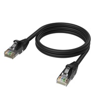 Penjualan Panas Kabel Patch Jaringan UTP Cat6 0.5M-30M Kabel Komunikasi Data Merek Tembaga/CCA 8 Pin Berkinerja Tinggi