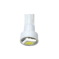 Ampoules LED T5 SMD 5050 12V DC pour tableau de bord de voiture, petites ampoules pour instruments de véhicule