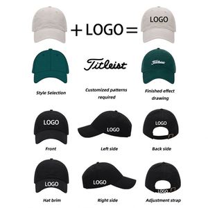 Gorras de Béisbol Bordadas Personalizadas de Alta Calidad para Hombre y Mujer, Gorras de 6 Paneles con Logotipo Personalizado y Orificios Cortados con Láser - Product Image 5