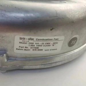 พัดลมระบายอากาศ Torin Sifan รุ่น DSB 144 22 230V 50Hz 140W คลาส B หมายเลขอะไหล่ 077338 - Product Image 1