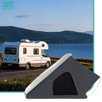 Tentes de toit de voiture JDA de haute qualité, imperméables, en toile 3000D, pour camping-car, camping, pour 2 à 3 personnes, coque rigide