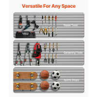 Supports d'outils électriques multi-tailles JH-Mech, haute capacité, résistants aux rayures, en acier carbone, accessoires pour crochets de mur à lattes, étagères de mur à lattes