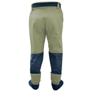 Pantalon de pêche à la mouche imperméable pour homme, taille haute, confortable et durable, G4 Pro avec ceinture, idéal pour les sorties de pêche. - Product Image 3