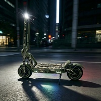 Scooter Eléctrico Plegable Todoterreno Rápido para Adultos