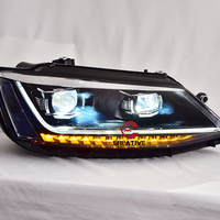 Phare de voiture pour Jetta Sagitar MK6 Phares LED 2012-2016 B8 style Phares DRL Turn Signal High Beam Projector Lens Auto
