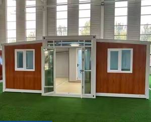 Mingsu Luxury 20FT Australie moderne grand-mère remorque plate 2 chambres à coucher de luxe préfabriquées maisons en conteneur petite maison avec remorque - Product Image 6