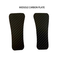 Plaques de chaussures en carbone, écologiques, taille personnalisée, absorption des chocs, anti-torsion, fabrication de coussinets d'air