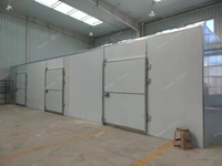 Four de séchage du bois électrique personnalisable en acier inoxydable avec moteur pour les usines de travail du bois