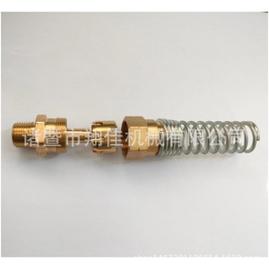 Xiangjia Machinery Brake Hose Connector Brass 38*14 For Truck Pneumatic Industry - Product Image 1