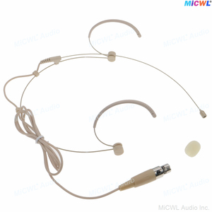 Microphone-casque MiCWL OM61 à 6 prises avec Mini XLR 3 broches <span class=keywords><strong>TA3F</strong></span> pour émetteur de poche sans fil EW XS G3 G4 - Product Image 5