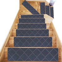 Vente chaude Écologique Antidérapant Polyester Adhésif Plancher Antidérapant Escalier Tapis Marchepied