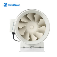Ventilateur extracteur de toilettes Hon&Guan 8 pouces, ventilateur d'évacuation, ventilateur de salle de bain