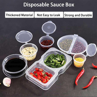 Nouveau gobelet en plastique jetable personnalisé de 1oz 1.5oz 2oz 3oz 4oz 5oz 6oz 8oz PP transparent à vendre