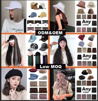Casquette Perruque Fujia de Grossiste de Haute Qualité, Personnalisée, en Cheveux Synthétiques Bob Courts, Raides et Frisés, Style Casquette de Baseball, Noire