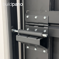 Système de porte de garage en aluminium pour villa moderne, maison résidentielle, porte de garage sectionnelle surélevée, design personnalisé