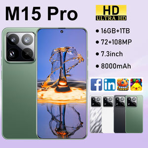 Neues M15 Pro 7,3-Zoll 16GB+1TB Android 14 Octa-Core-CPU 5G Smartphone Unterstützt Dual-SIM-Karte WLAN Gesichtserkennung Entsperrung - Product Image 4