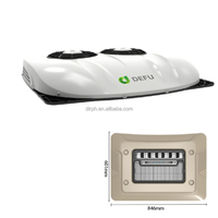 DEFU Universelle Dachklimaanlage Auto 12V/24V Scroll-Kompressor 7500-10500 BTU Kühlleistung 400-800W Leistung 50-60dB