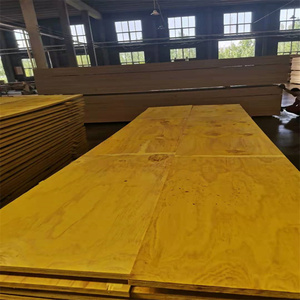 Gỗ vật liệu xây dựng 21mm 27mm dày màu vàng sơn đầy đủ thông 3 lớp ván khuôn gỗ tấm - Product Image 6