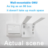 Un routeur Rj45 Singal Band 2.5ge Fibra Optica Epon Gpon Ont prix 1 port Gigabit 1ge Onu avec Wifi