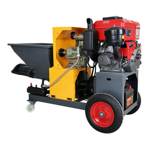 Çimento Harcı Püskürtme Makinesi Duvar Sıva Makinesi Tam Otomatik Macun ve Boya Püskürtme Makinesi - Product Image 1