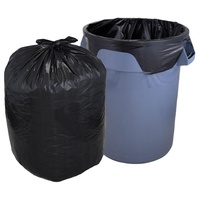 13 gallon de couleur cordon sac poubelle pour cuisine Bureau En Plastique Sacs À Ordures sur le rouleau