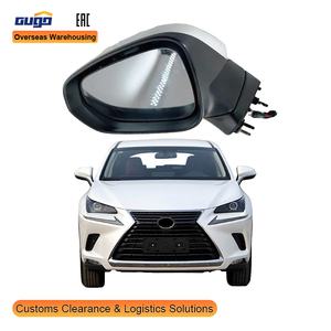 Rétroviseur latéral GUGO NX200 - Rétroviseur rabattable électriquement avec détection d'angle mort, résistant aux UV et à la corrosion, ajustement universel pour Lexus NX200 - Product Image 1