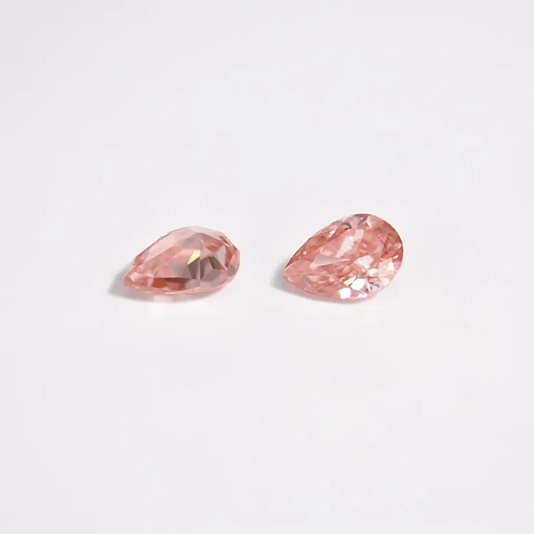 Vs Pear Shape Fancy Light Pink With IGI Certificate Diamond VS Clarity1-3carat HPHT/CVD Lab Grown Loose Diamond