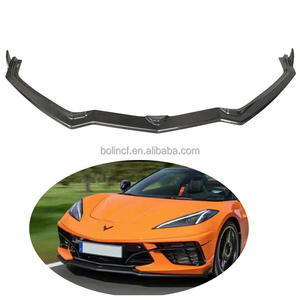 Kit de carrosserie avec spoiler de pare-chocs avant en fibre de carbone pour Chevrolet Corvette C8 2019+, amélioration de l'aspect extérieur - Product Image 1