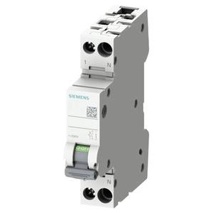 Disjoncteur miniature Siemens 25A 1P+N 6kA Courbe C 230V pour les foyers - Product Image 1