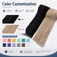 Bande élastique en silicone antidérapante pour accessoires vestimentaires, fabricant OEM sur mesure