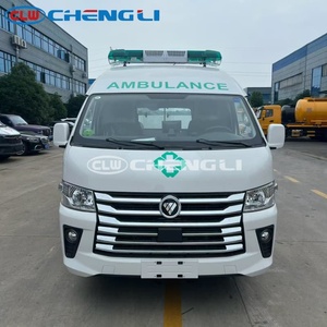 Venta Directa de Fábrica, Ambulancia CLW Foton G9 de Gasolina, Vehículo de Transporte Médico de Emergencia con Camilla para Primeros Auxilios - Product Image 2