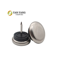 YANYANG Patins de chaise en plastique durable de 22 mm pour pieds de meubles