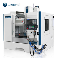 Machine de fraisage CNC LUZHONG XK7126 XH7126 pour le travail des métaux, petite machine de fraisage CNC verticale