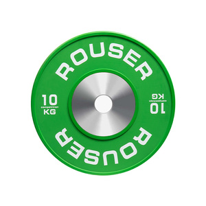 Plaques de compétition Rouser Fitness KG Plaques de poids de gymnastique IWF IPF 10kg 15kg 20kg 25kg Plaques de compétition - Product Image 4