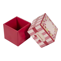 Boîte à gâteau en papier kraft ivoire doré écologique personnalisée, matériaux recyclés pour la fête, boîtes à dessert en chocolat, pâtisserie pour traiteur