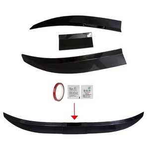 Modificación del automóvil: alerón trasero universal sin taladrar, ajustable de tres secciones, Tipo Adhesivo - Product Image 2