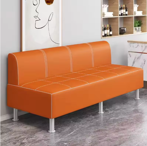 Chaise d'attente de salon de coiffure de haute qualité au design moderne, canapé de réception pour salons de beauté, salons de coiffure, centres commerciaux, bureaux - Product Image 3