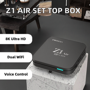 Nhà máy mới nhất Z1 không khí Allwinner H313 2/16GB <span class=keywords><strong>ANDROID</strong></span> TV BOX 8K phương tiện truyền thông Máy nghe nhạc Quad Core thông minh TV OTT với kép Wifi bằng giọng nói từ xa - Product Image 3