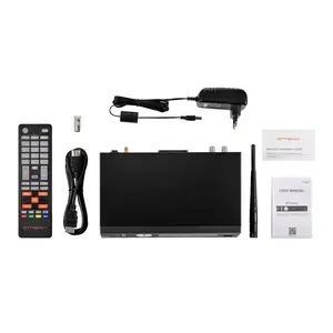 GTMEDIA V8 TURBO DVB S2X T2 Câble J.83B Décodeur TV Auto Biss TNTSAT Smart Card 19.2E Récepteur TV Satellite