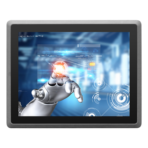 17 inç alüminyum RS232 window10 IP65 su geçirmez hepsi bir pc endüstriyel dokunmatik ekran paneli pc - Product Image 1