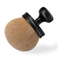 Kunden spezifisches Logo New Style Extra große Körper bürste mit weichen Borsten Make-up Flach pinsel Lose Puder bürste Beauty Tools Großhandel