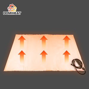 DOMIHEAT Weatherproof PVC Pet Heated <b>Mat</b> Electric Safety Heating Pad for Dogs <b>Cats</b> Outdoor Indoor - Product Image 5