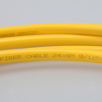 Pigtail de Fibra Óptica Monomodo de 24 Hilos con Cubierta de PVC/LSZH, Conectores SC/FC/LC Codificados por Color para FTTH, 1 Año de Garantía
