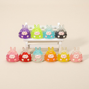 Luminous Hat KK Cute Cartoon Cream <b>Glue</b> Mobile Phone Case <b>Material</b> DIY Accessories Acrylic Charm Color Cute Small Accessories - Product Image 2