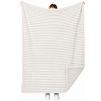 Couverture en Raschel 100% polyester, super douce, agréable pour la peau, pour canapé, lit, luxueuse, moelleuse, confortable, toutes saisons