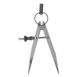 Outil de traçage circulaire pour sculpture sur cire, gabarit de marquage de lignes pour artisanat DIY, outil en cuir, diviseur à ressort, rapporteur, pied à coulisse - Product Image 2